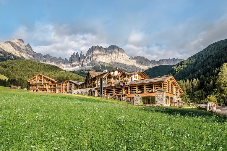 5 Sterne Cyprianerhof Dolomit Resort 39050 Tiers - Rosengarten/Latemar - Dolomiten in Südtirol
